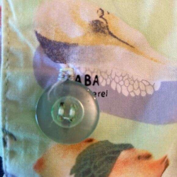 The Cat’sPajamas RARE SET Sushi Print Top & pants VTG mint condition oversized - Picture 12 of 15